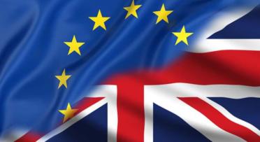 EU-UK flags