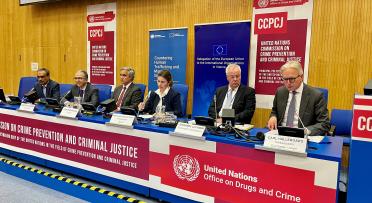 Photo EU Side Event at CCPCJ34 - Smuggling of migrants in the digital era