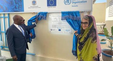 EU and WHO inaugurate the first public oxygen provision plant in Somalia 