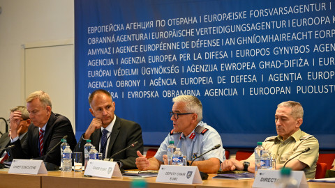 European Union Military Committee Conducts Visit to European Defence Agency
