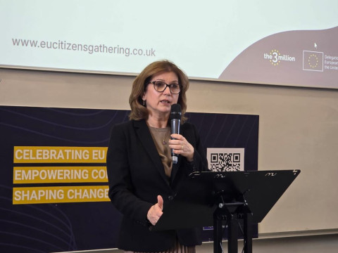 Romanian Ambassdaor to UK Laura Popescu