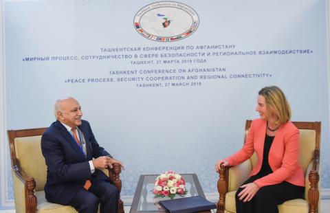 HRVP Federica MOGHERINI in Tashkent, Uzbekistan: participates in a conference on Afghanistan "Peace process, security cooperation and regional connectivity"