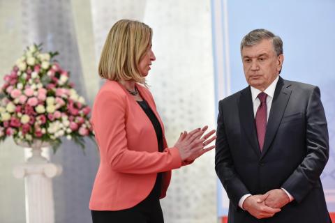 HRVP Federica MOGHERINI in Tashkent, Uzbekistan: participates in a conference on Afghanistan "Peace process, security cooperation and regional connectivity"