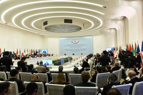 HRVP Federica MOGHERINI in Tashkent, Uzbekistan: participates in a conference on Afghanistan "Peace process, security cooperation and regional connectivity"