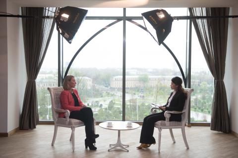 HRVP Federica MOGHERINI in Tashkent, Uzbekistan: participates in a conference on Afghanistan "Peace process, security cooperation and regional connectivity"