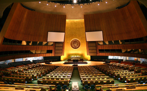 UNGA hall