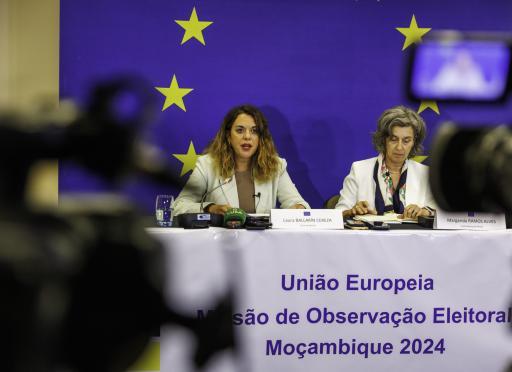 Laura Ballarín chefe da MOE UE Mozambique 2024