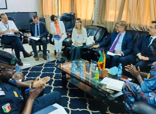 Meeting at the National Police General Directorate