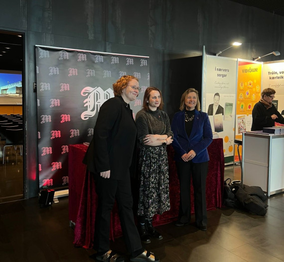 EU Ambassador with CEO of FIBUT and Sheila