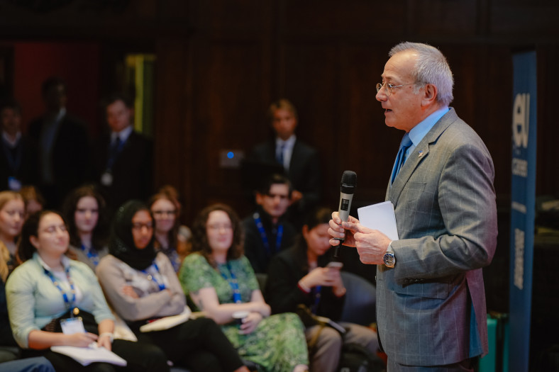 Plenary with Ambassador Serrano - Youth Dialogue Newcastle meeting 2025