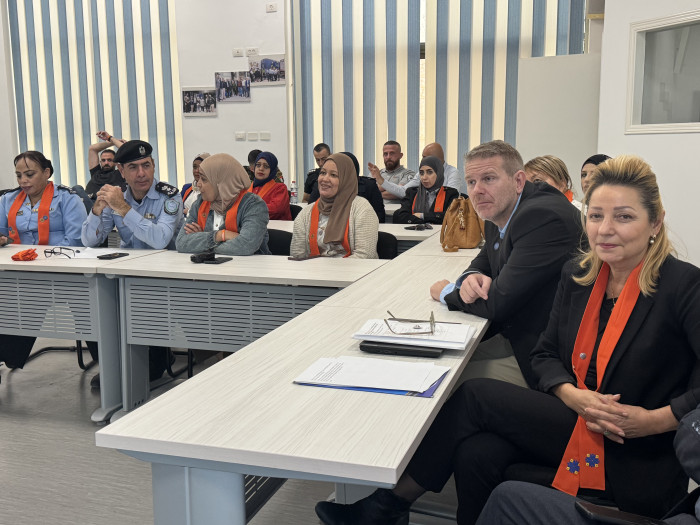 Participants on the Orange Coffee Morning event