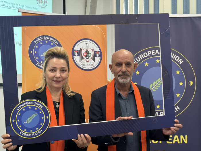 Participants at the Orange Coffee Morning event