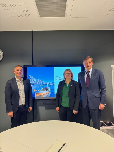 Nicolas de La Grandville, Marianne Dobak Kvensjø, Joakim Sennesvik,