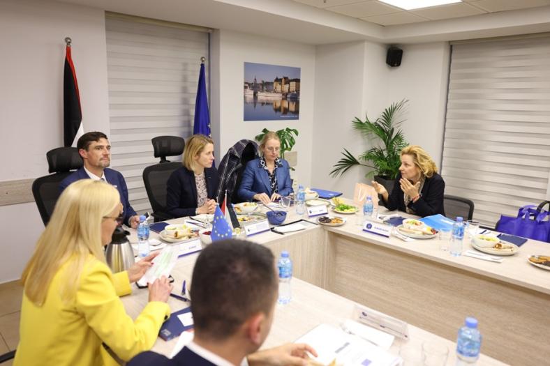 Kaja Kallas meets EUBAM Rafah team
