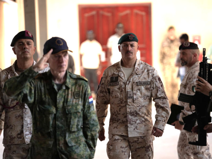 EUTM Somalia Change of Command ceremony