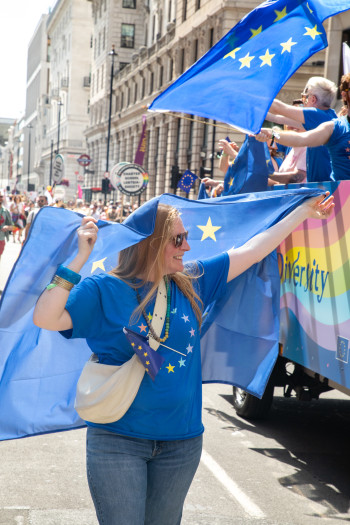 EU at the Pride Parade 