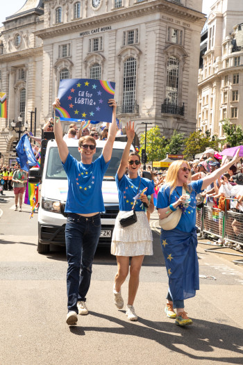 EU at the Pride Parade 