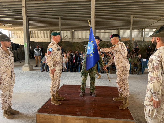 EUTM Somalia Change of Command ceremony