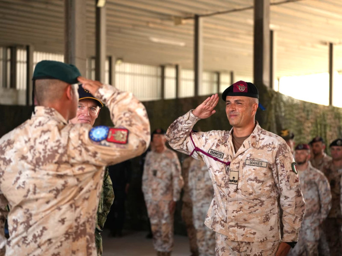 EUTM Somalia Change of Command ceremony