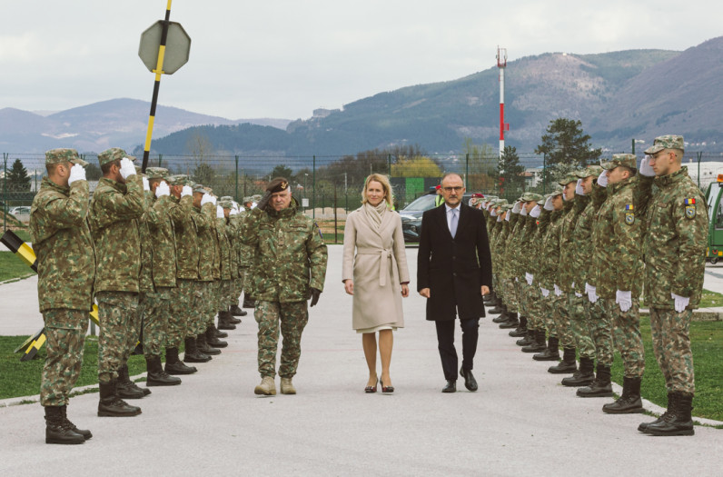 HR/VP Kaja Kalias visits EUFOR Operation ALTHEA 