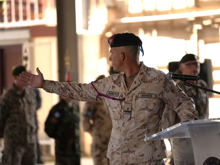 EUTM Somalia Change of Command ceremony