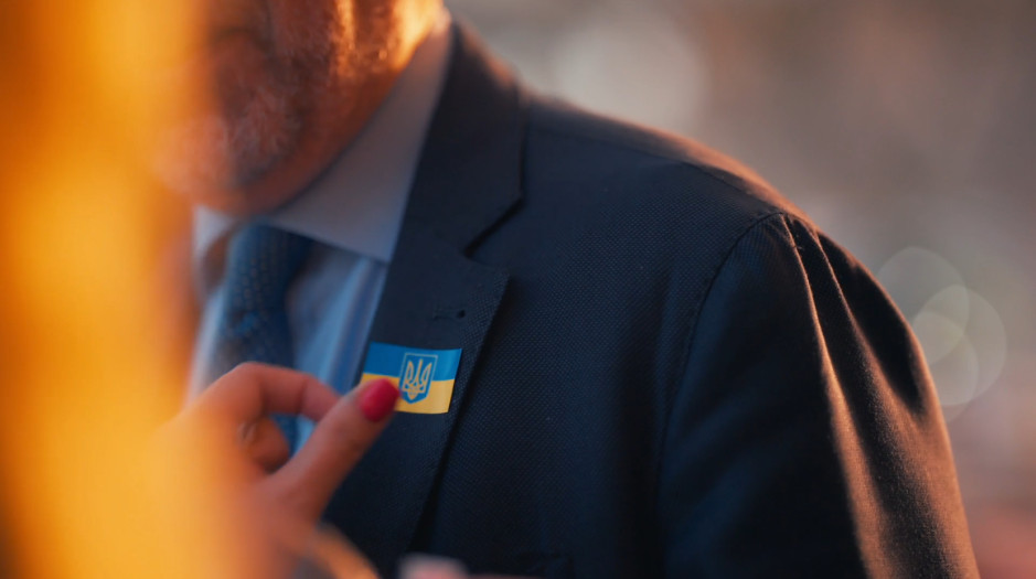 Support for Ukraine pin