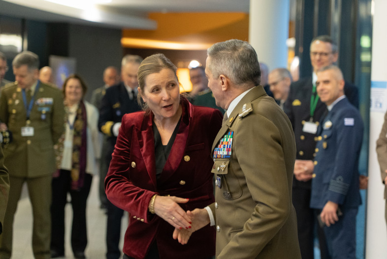 Attendees on the launch of the EUMS 25 Anniversary Photo Exhibition