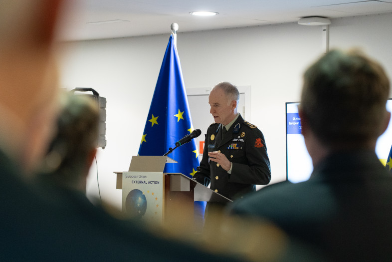 Attendees on the launch of the EUMS 25 Anniversary Photo Exhibition