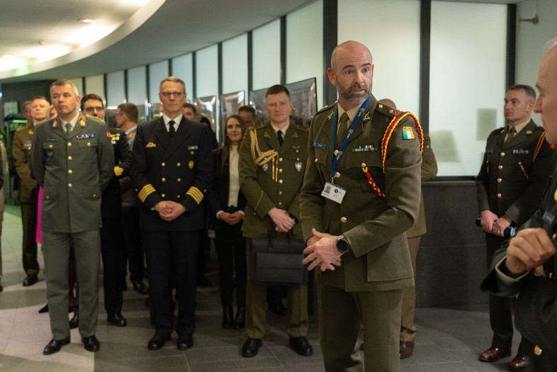 Attendees on the launch of the EUMS 25 Anniversary Photo Exhibition