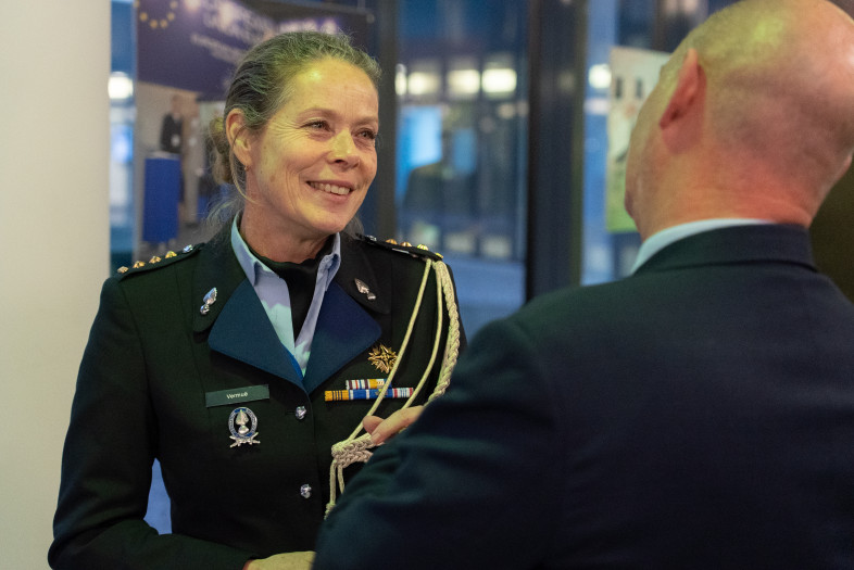 Attendees on the launch of the EUMS 25 Anniversary Photo Exhibition