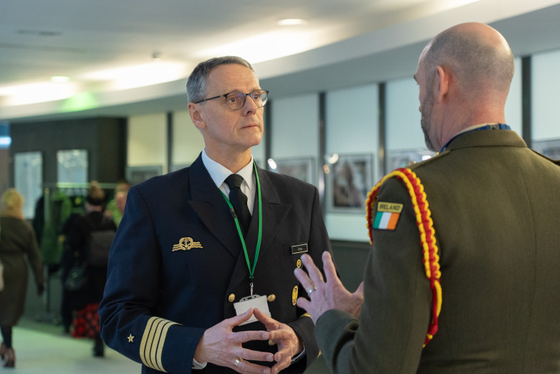 Attendees on the launch of the EUMS 25 Anniversary Photo Exhibition