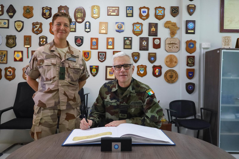 Chair of the EU Military Committee visits EUNAVFOR Operation Aspides and EUTM Somalia