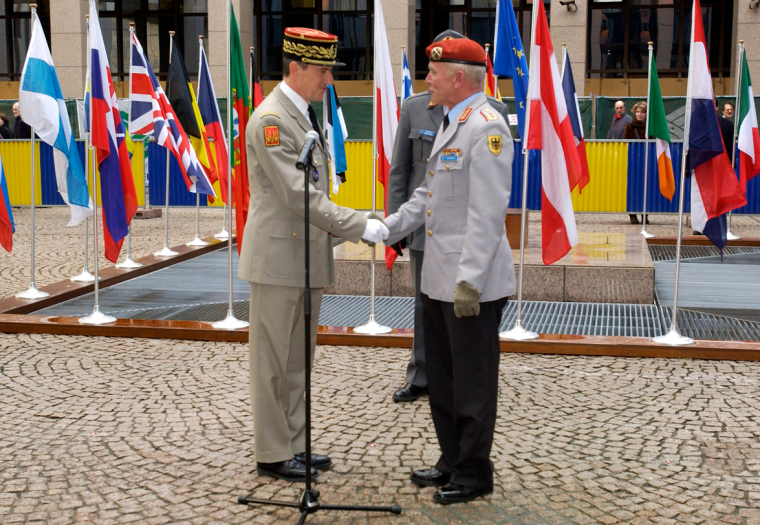 DG EUMS HOTO Ceremony