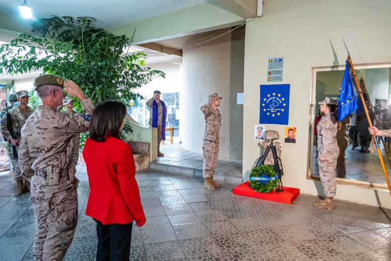 Spanish MOD attends commemoration, Mali