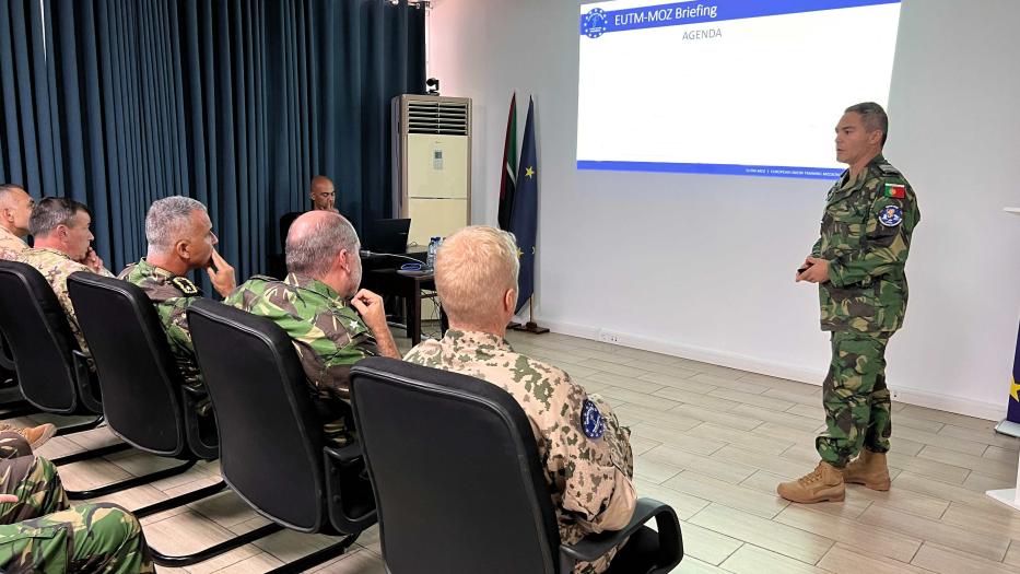 EUTM MOZ welcomes the designated Coordinator of the Portuguese Defence Cooperation with Mozambique