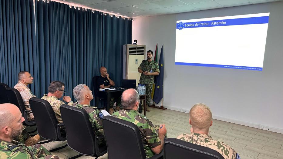 EUTM MOZ welcomes the designated Coordinator of the Portuguese Defence Cooperation with Mozambique