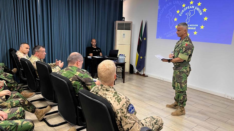 EUTM MOZ welcomes the designated Coordinator of the Portuguese Defence Cooperation with Mozambique