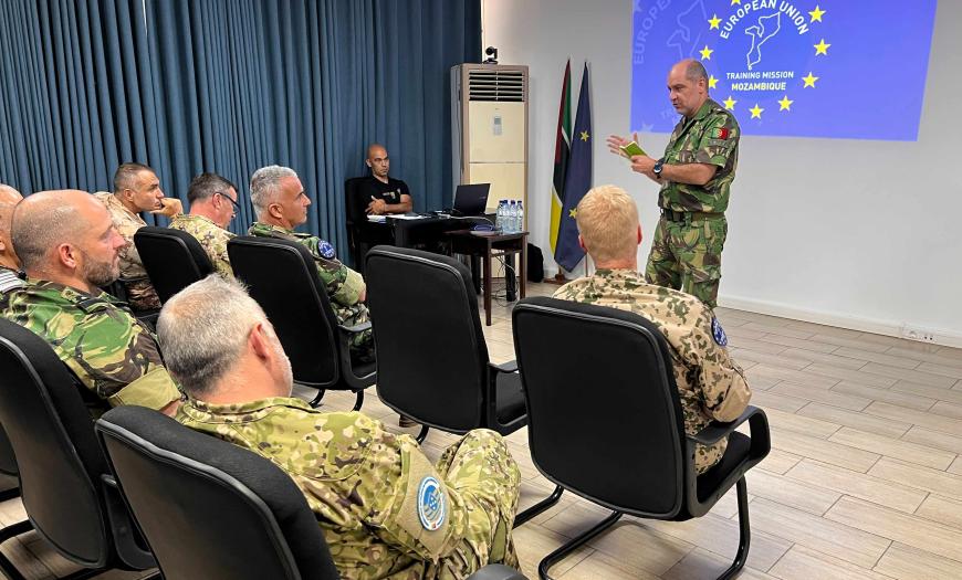 EUTM MOZ welcomes the designated Coordinator of the Portuguese Defence Cooperation with Mozambique
