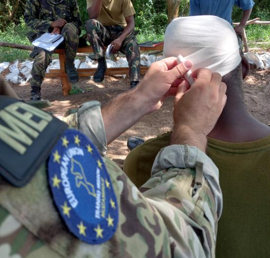Medical Support on a Mission – EUTM MOZ Medical Team dual role