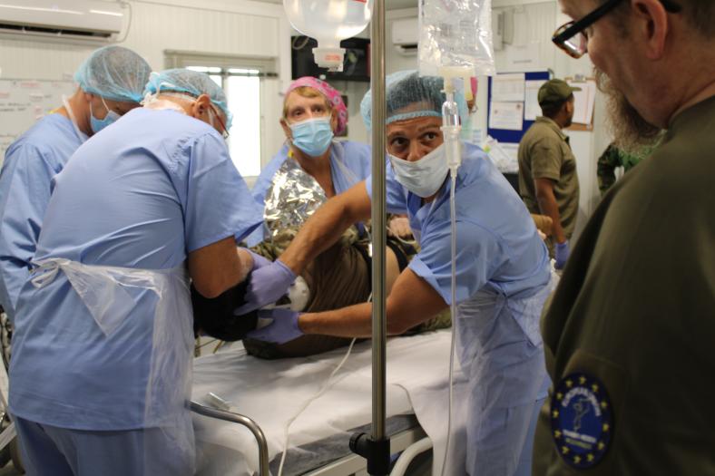 Medical Support on a Mission – EUTM MOZ Medical Team dual role