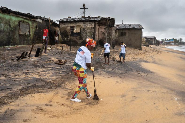 #EUBeachCleanup Liberia