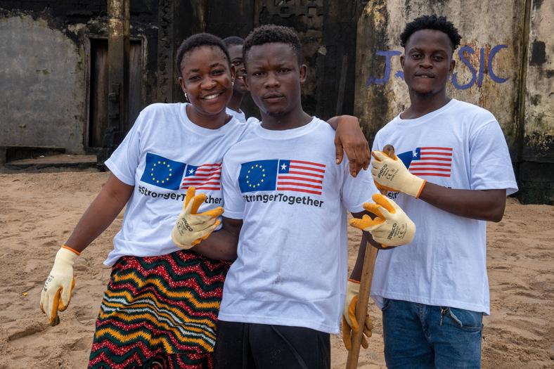#EUBeachCleanup Liberia