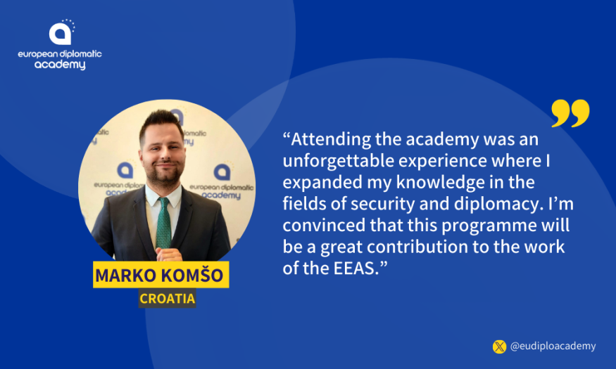 Testimonial by Marko Komso (Croatia)