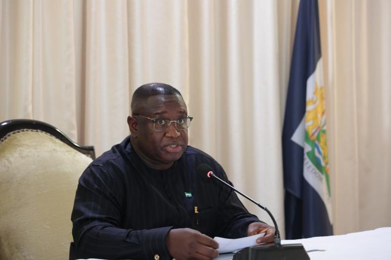 H.E President Julius Maada Bio 