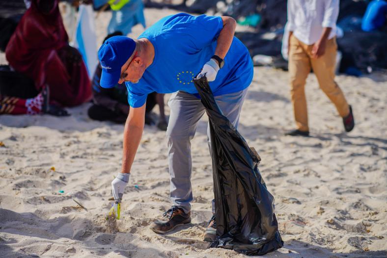 EU Beach Clean-up Mauritanie 2024