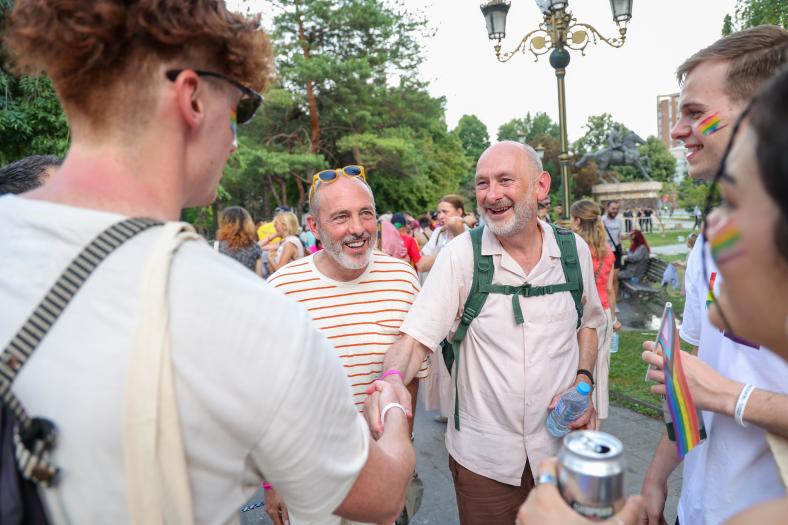 Skopje Pride parade 2024