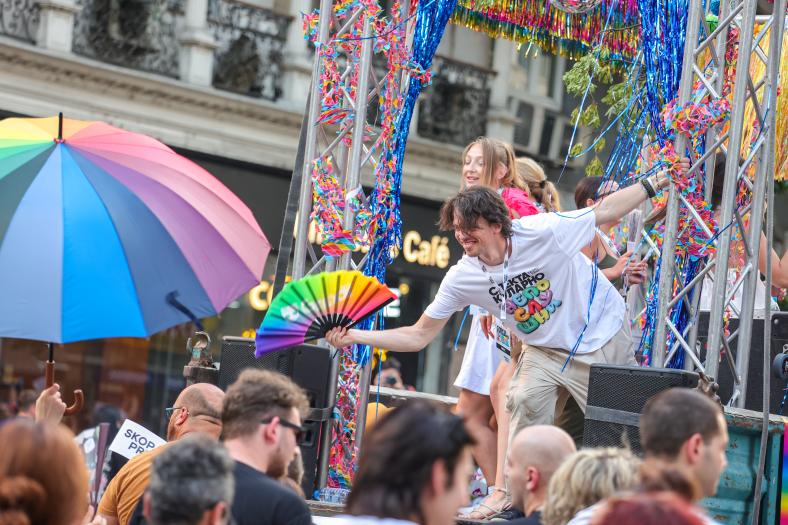 Skopje Pride parade 2024