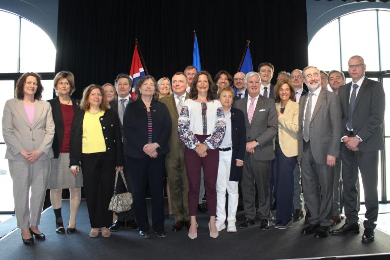 Group photo with all ambassadors
