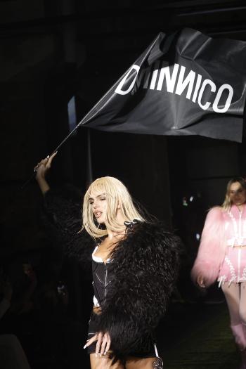 Samantha Hudson in Dominnico Fashion Show