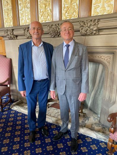 Meeting Richard Corbett former MEP 